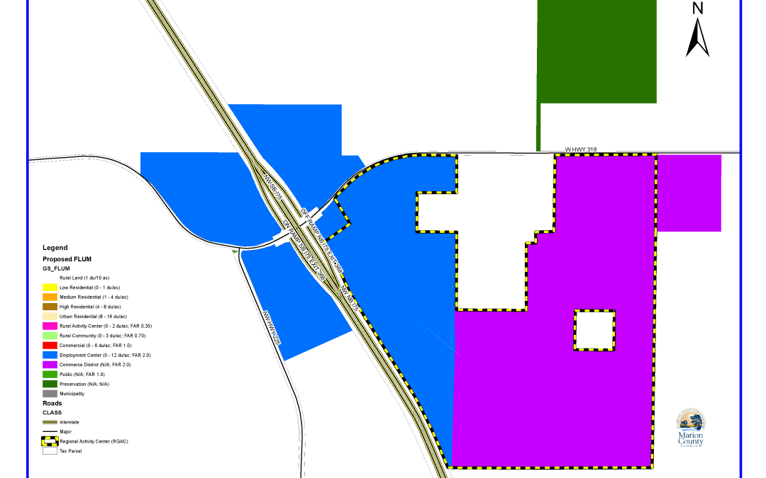 CR 318/I-75 Interchange Slated for High Density Development –  Includes Sunny Oaks RGAC