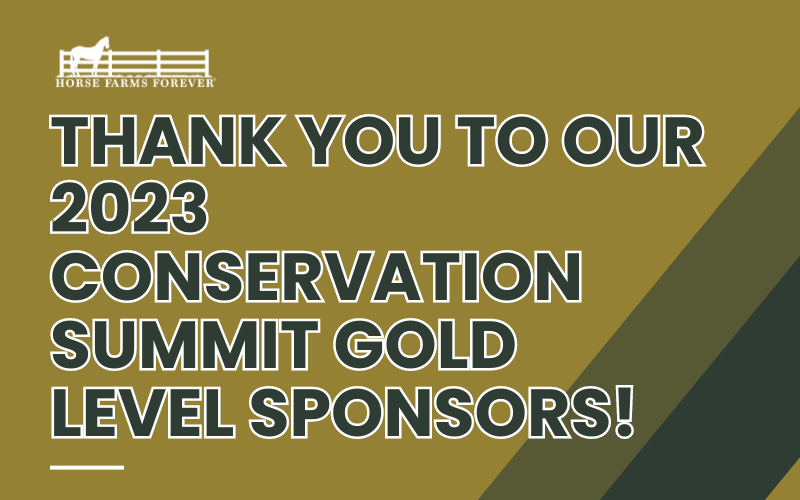 2023 Conservation Summit Sponsor Spotlight: Gold Level Sponsors