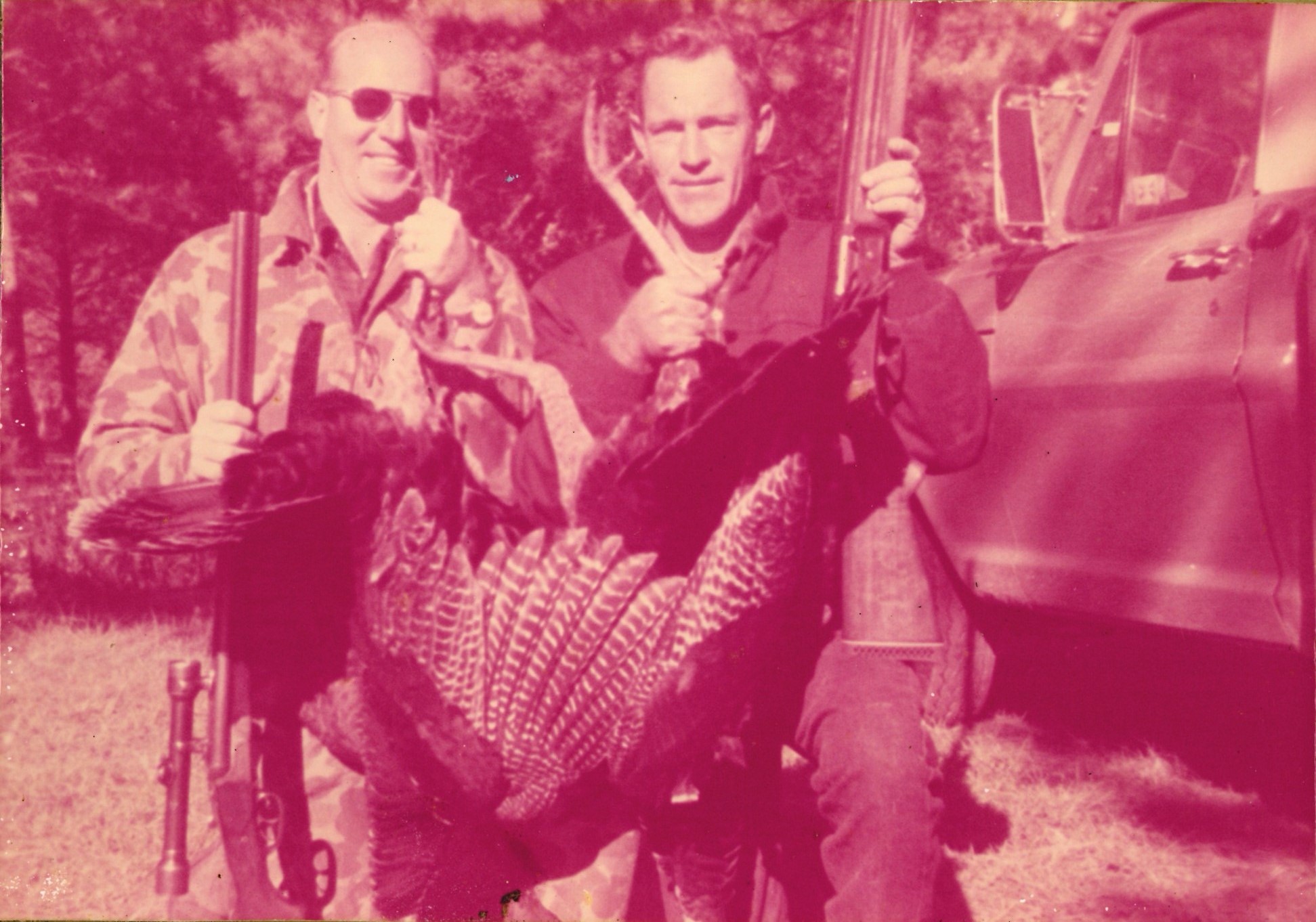 K&TrustyDrake_AtDrakeRanch_w_Turkey&Guns