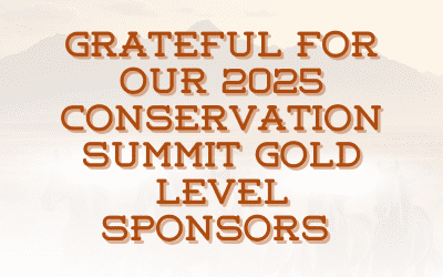 Grateful for Our 2025 Conservation Summit Gold Sponsors